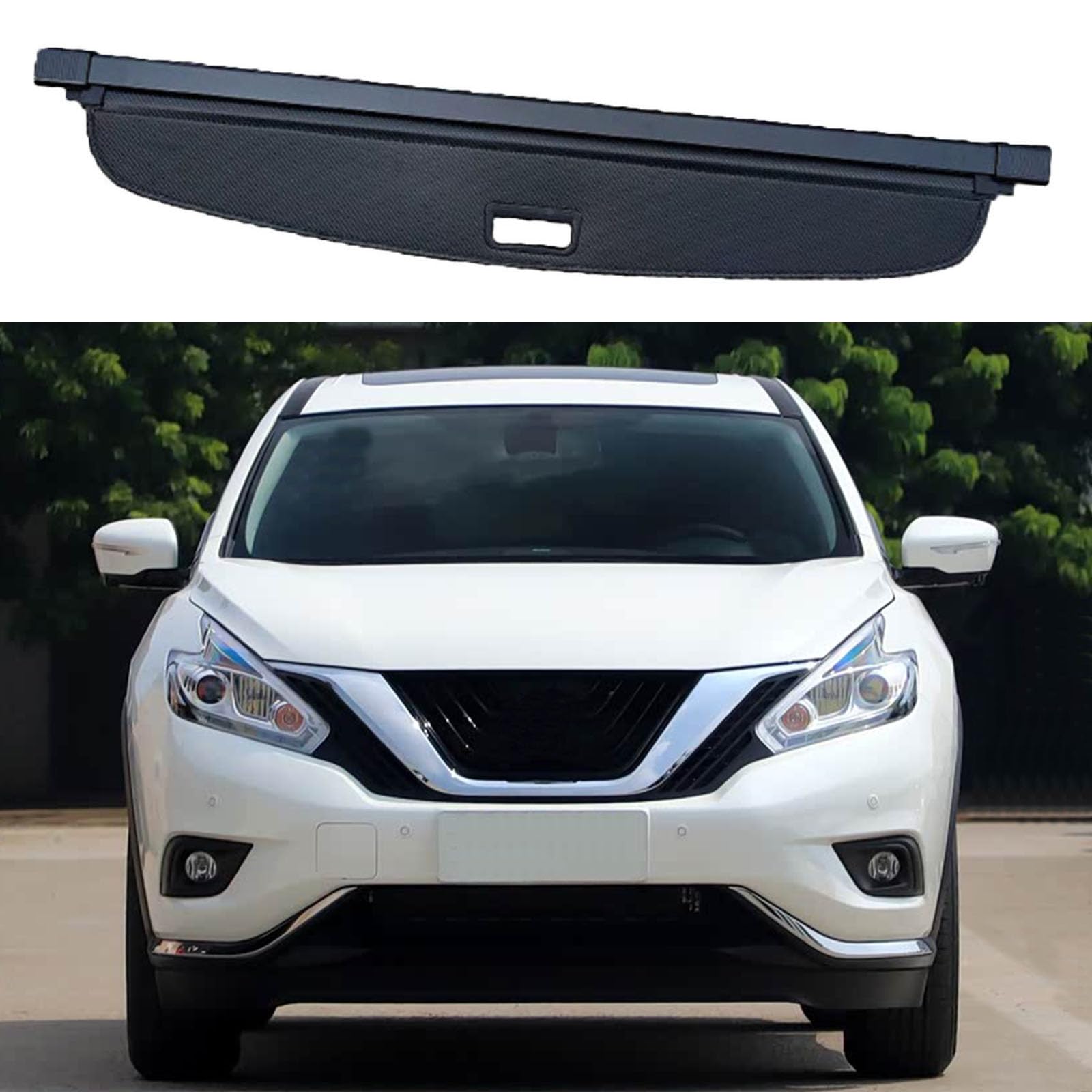 JGQFB Car privacy screen,Compatible with Nissan Murano 2016-2024,Auto Parts