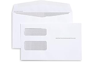 50 1099 MISC Tax Envelopes: Streamline Filing with Precision Printing