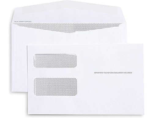 Best 1099 Envelopes: Secure and Convenient Envelopes for Tax Filings
