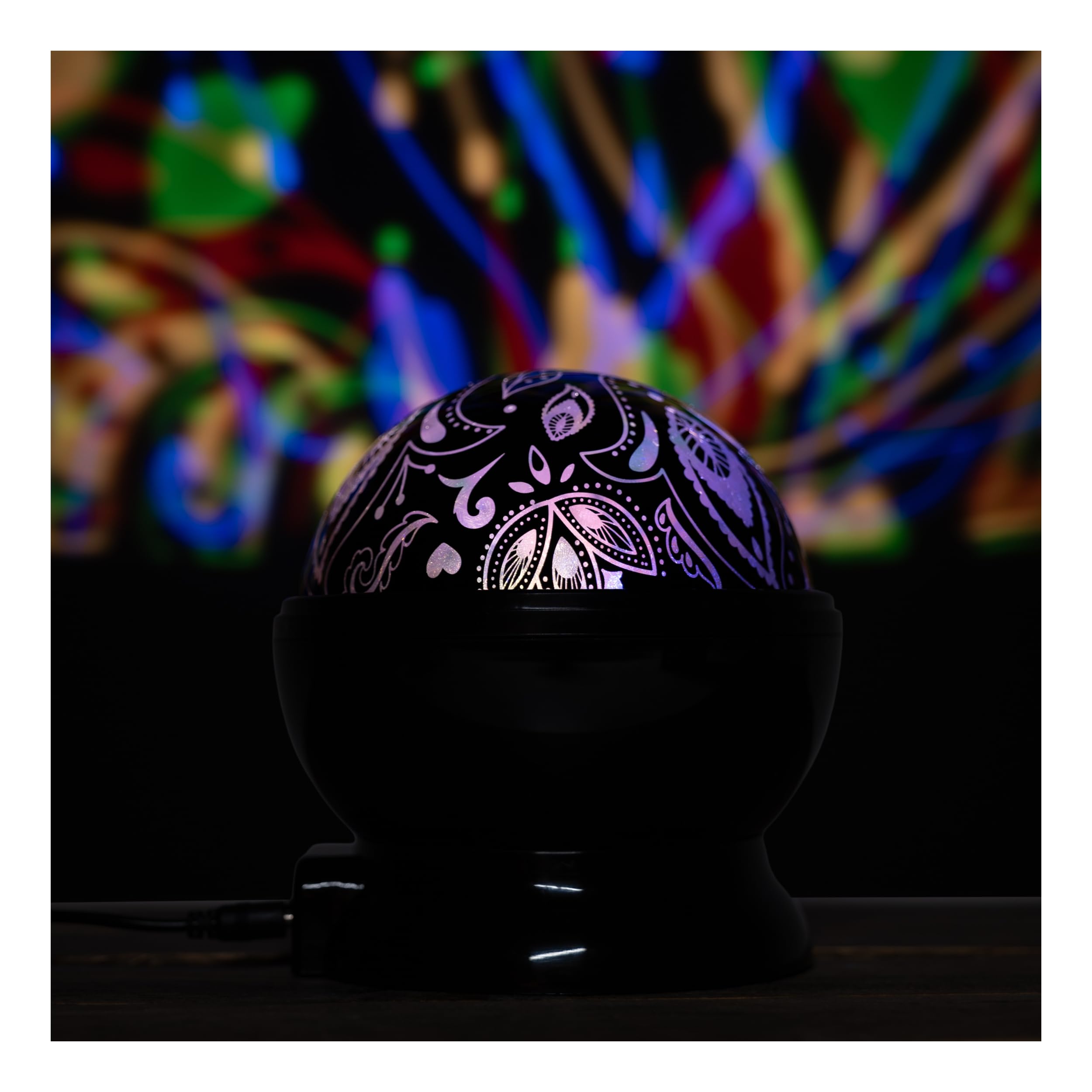 B&Q -  Boho Light Projector With Colour Changing Patterns