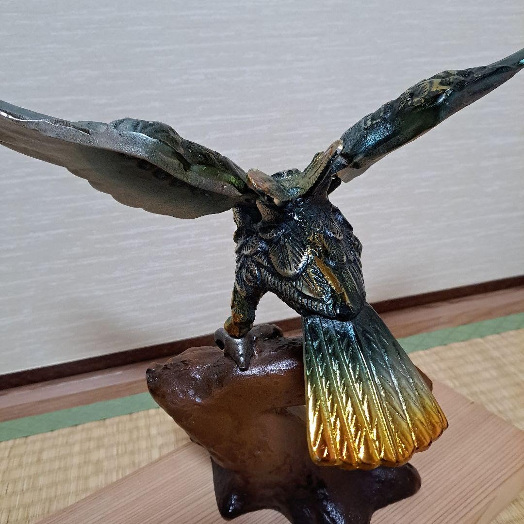 Amazon.co.jp: お松鷹南部鉄器 盛岡 鷹 置物 同様♪ : ホーム＆キッチン