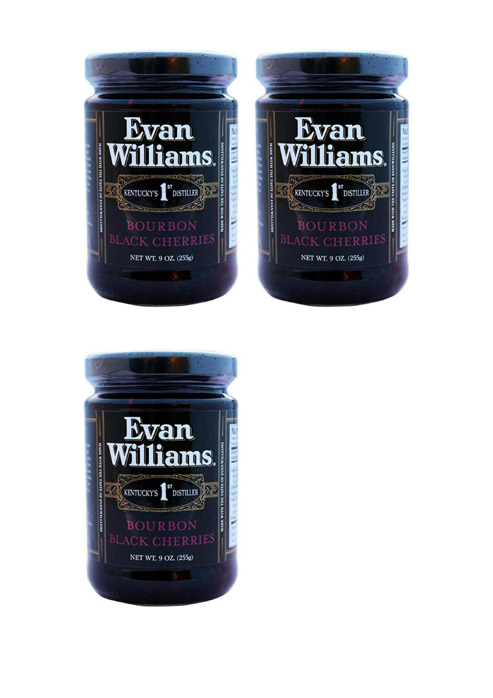 Evan WilliamsBourbon Black Cherries (3 pack)