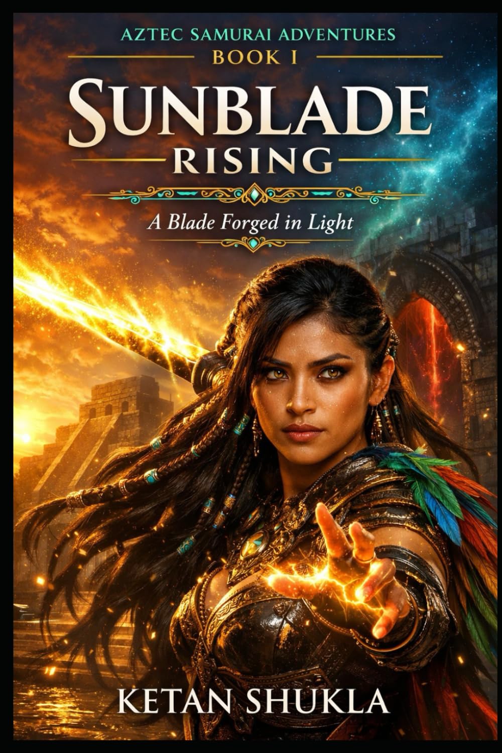 AZTEC SAMURAI ADVENTURES SERIES - BOOK I: Sunblade Rising: A Blade Forged in Light