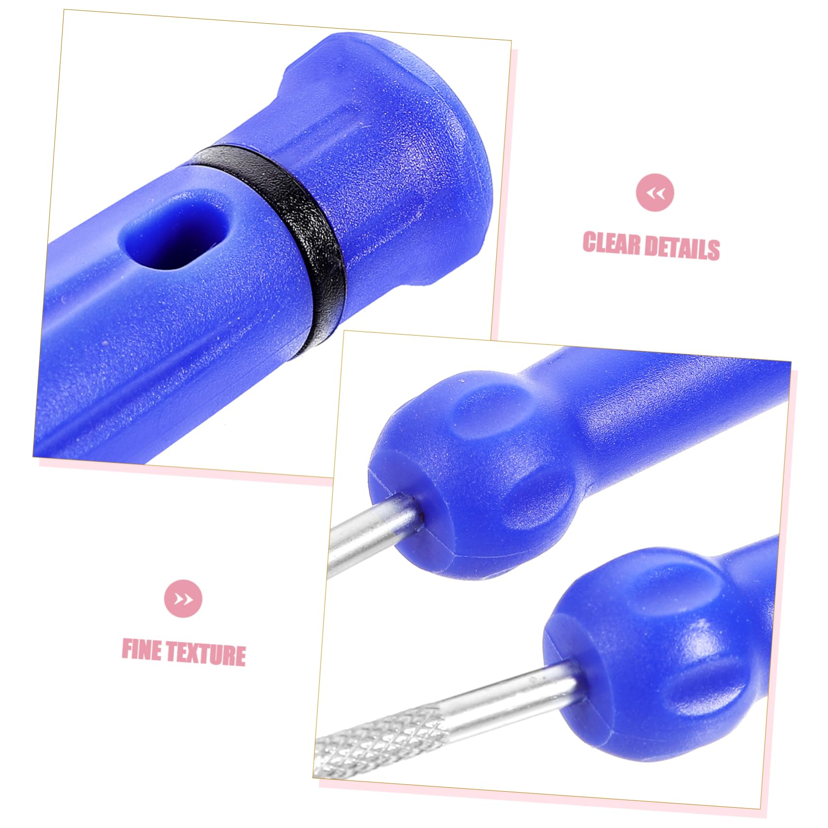 Gatuida 5sets Strumenti Per Manutenzione Pneumatici Kit Completo Di Estrazione e Installazione Valvole Per Auto e Biciclette Facile Da Usare Riparazione Pneumatici Tubeless