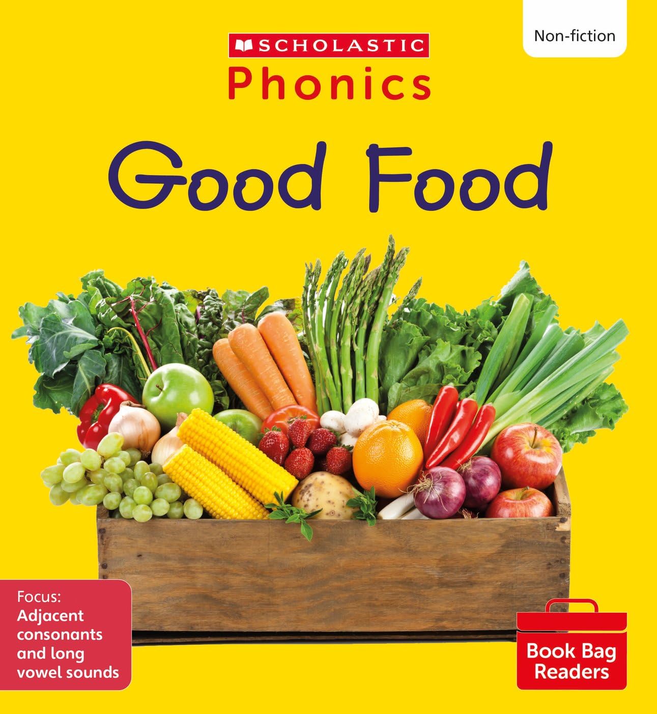 Scholastic Phonics: Good Food (Set 7). Decodable phonic reader for Ages 4-6. Phase 4 (Phonics Book Bag Readers Non-fiction)