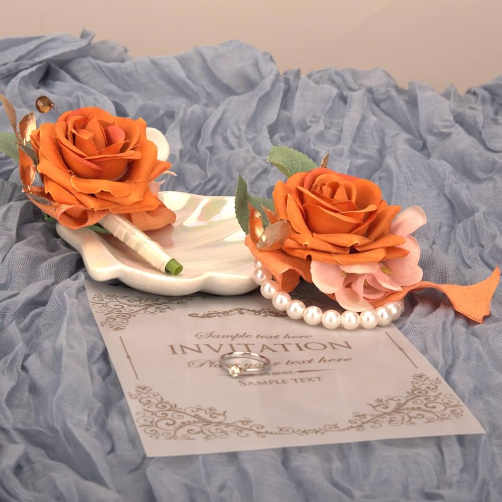 フラワー・ガーデニング corsage no.766 Child Single Bloom Ribbon Tie On Corsage