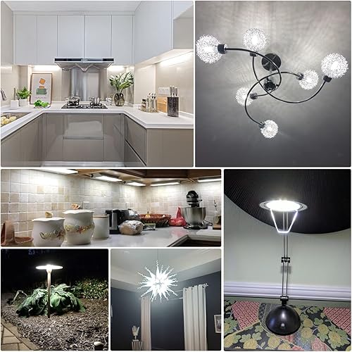 Miniatura 7 de Bombilla G4, bombillas LED G4 ACDC 12 V tipo bi pin base bombilla 20 W G4 bombillas halógenas de repuesto para iluminación de paisaje, luz diurna