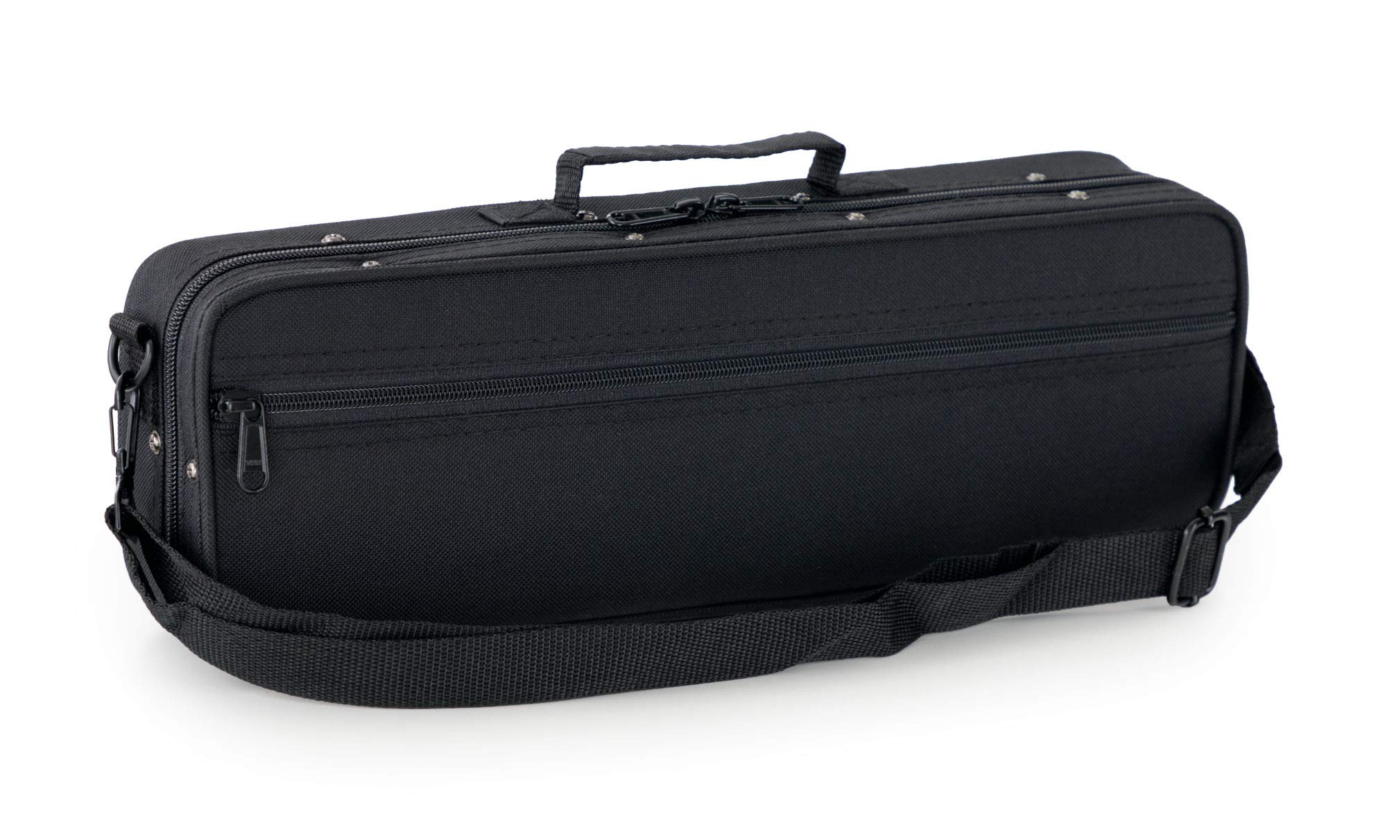 Classic Cantabile FL-200U Querflöte Neusilber Einsteigerinstrument E-Mechanik inklusive Wischerstab Etui