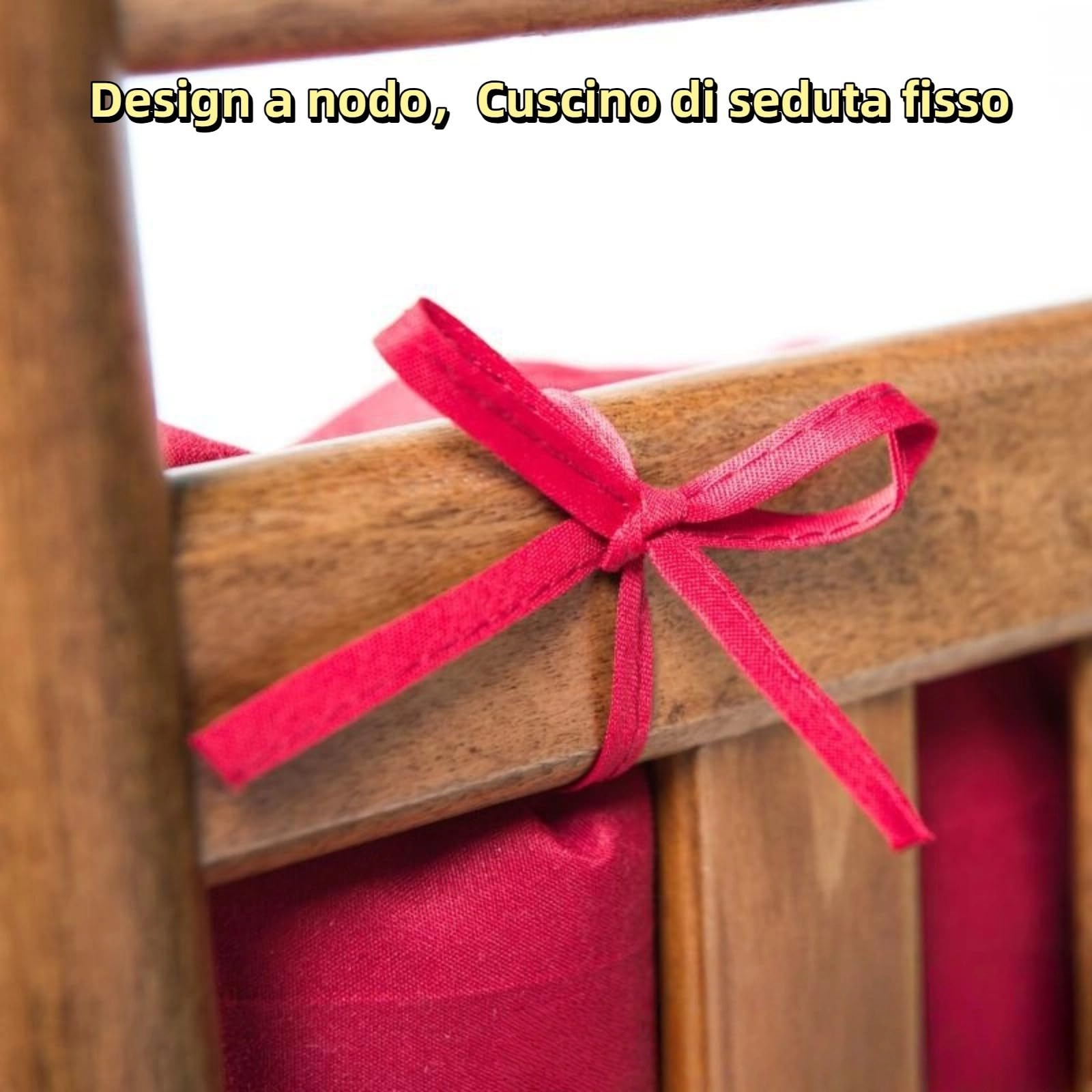 Comodo cuscino reclinabile in legno – spesso e morbido cuscino da viaggio per interni ed esterni, perfetto per spiaggia, giardino, vacanze, viaggi estivi e attività ricreative.