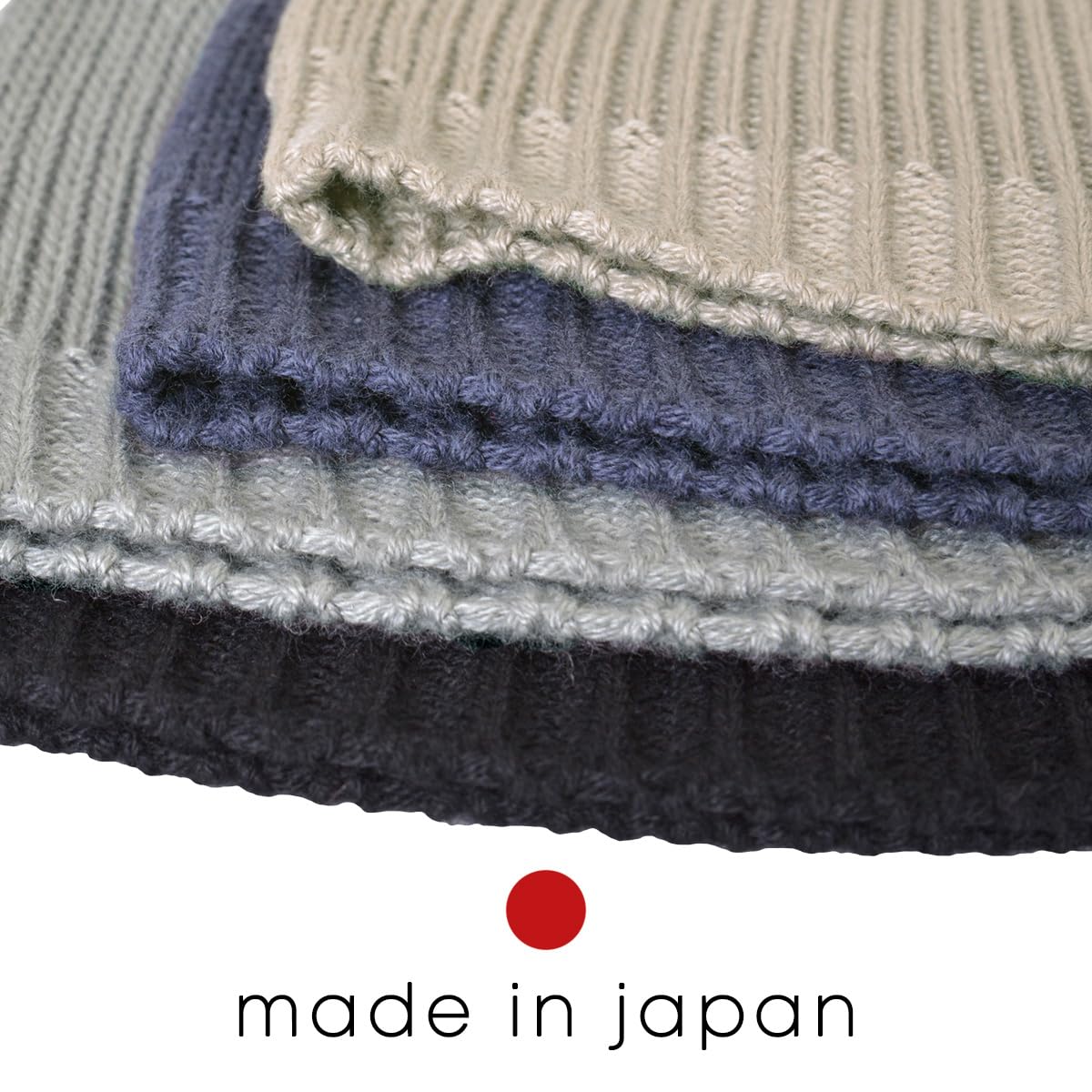 CHARM Hombres Invierno Cráneo Gorra Gorros Beanie Sombrero Hecho En Japón Ligero