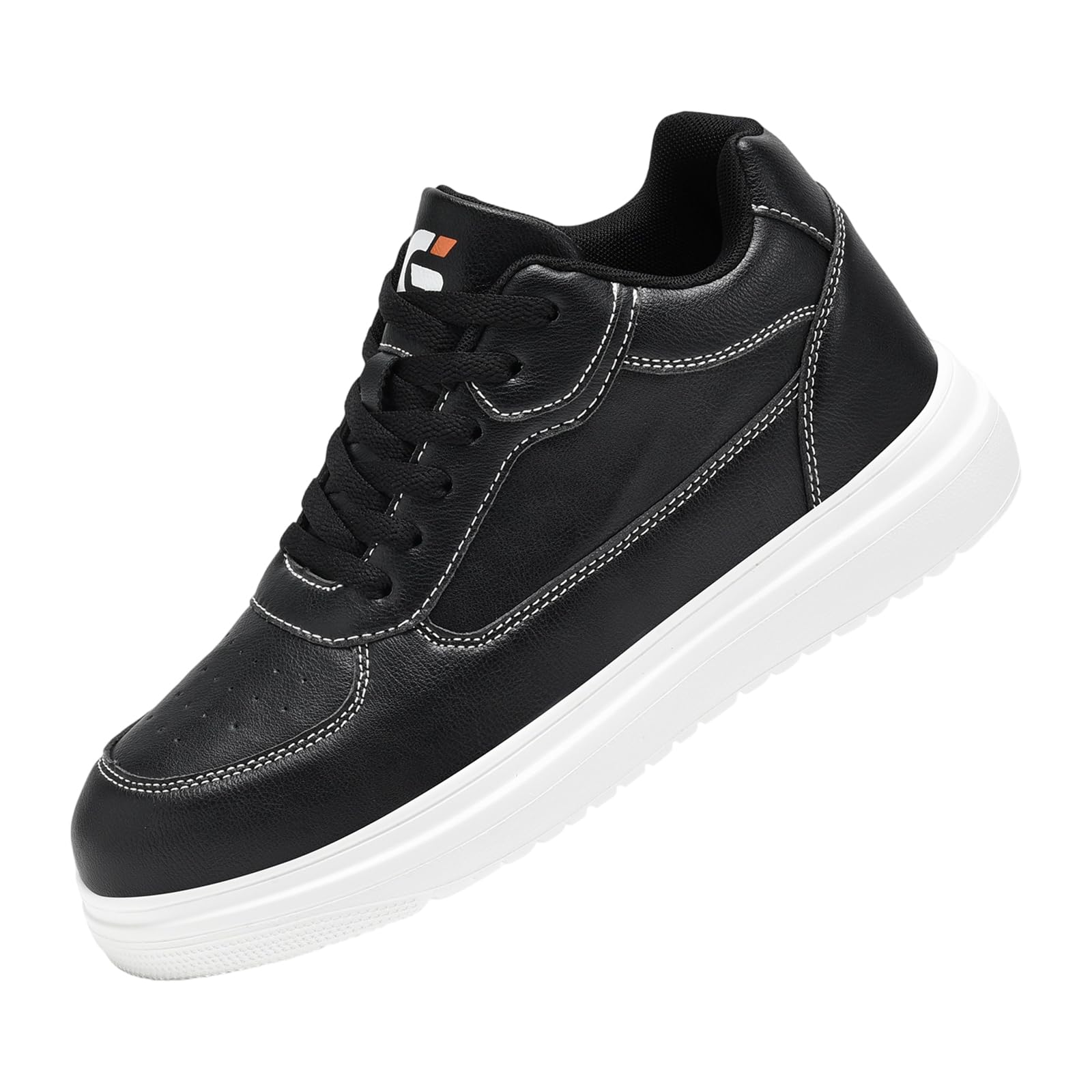 Zapatos Elevación Invisibles para Hombre Altura Ajustable 6/8/10CM Zapatillas Deportivas Transpirables Antideslizantes y Multifuncionales Cómodas Sneakers 40-45EU