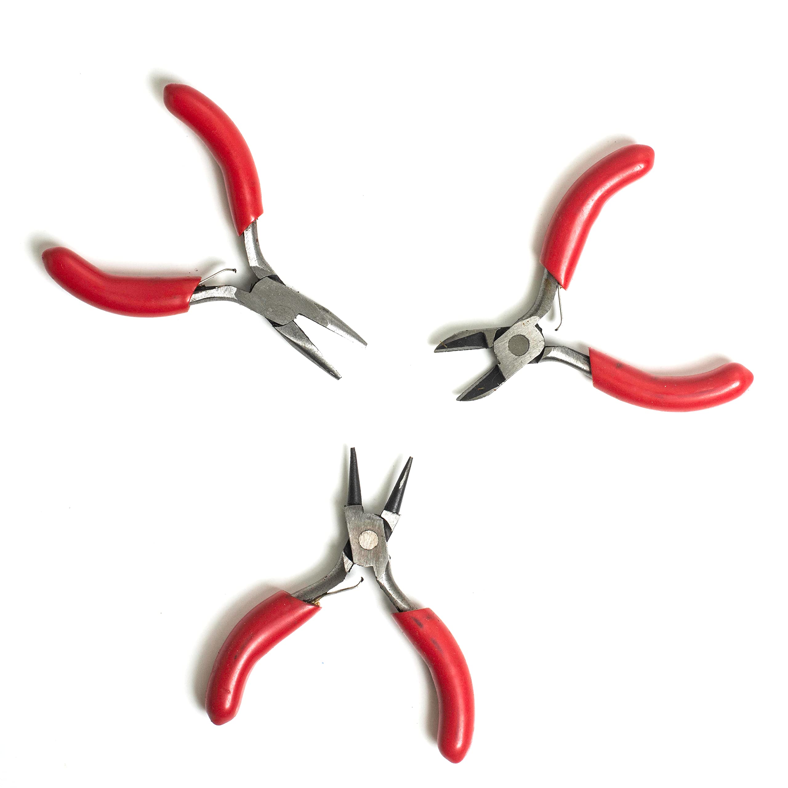 Satra Traders Jewellery Pliers Set | Needle Nose Plier | Wire Cutter | Round Nose Plier | Length 3inch | JT - 17-73-02-17no. (B0BN5G1VXS) Amazon Price History, Amazon Price Tracker