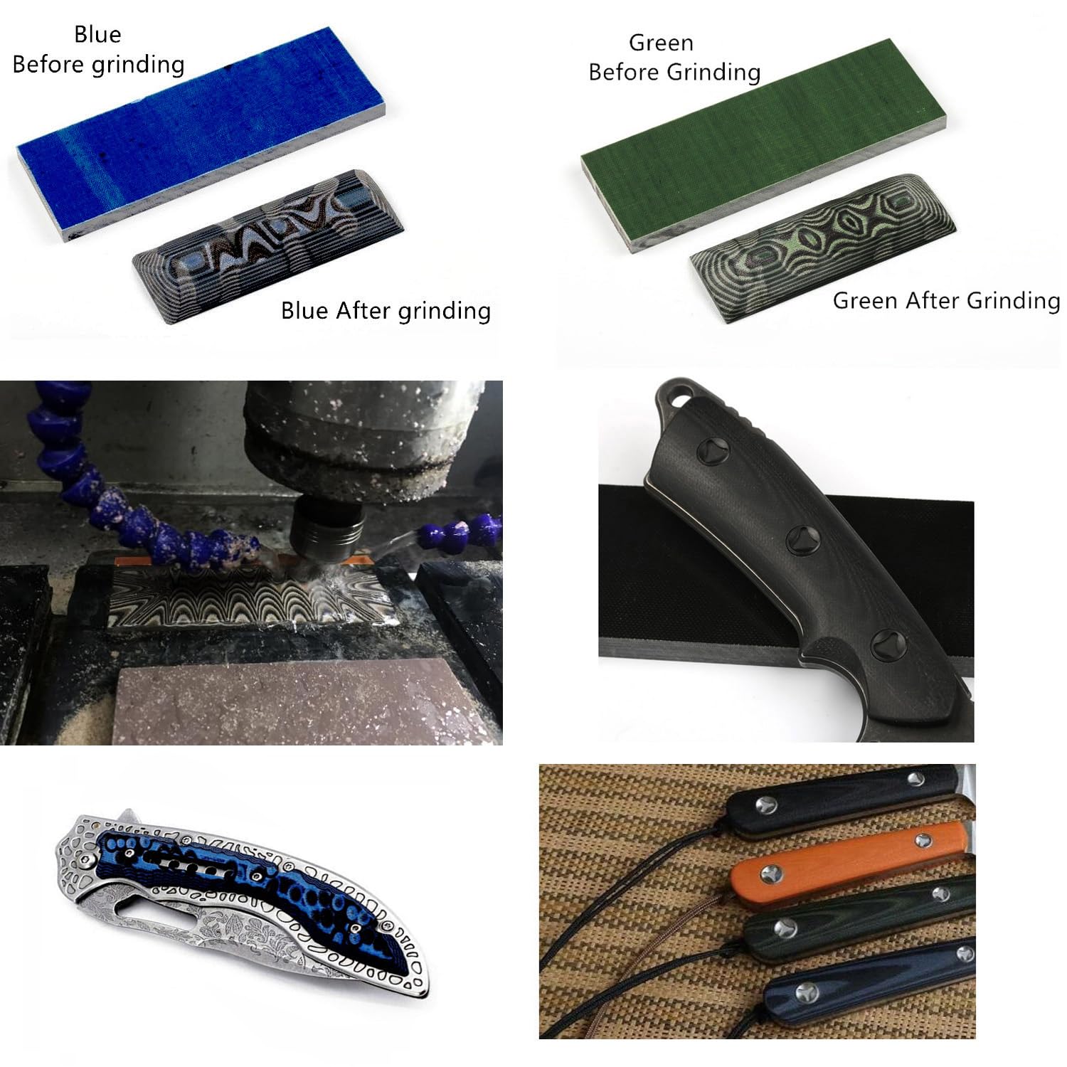 G10 Knife Handle Scales - Durable Micarta -3 G10 Knife Handle Scales - Durable Micarta -3