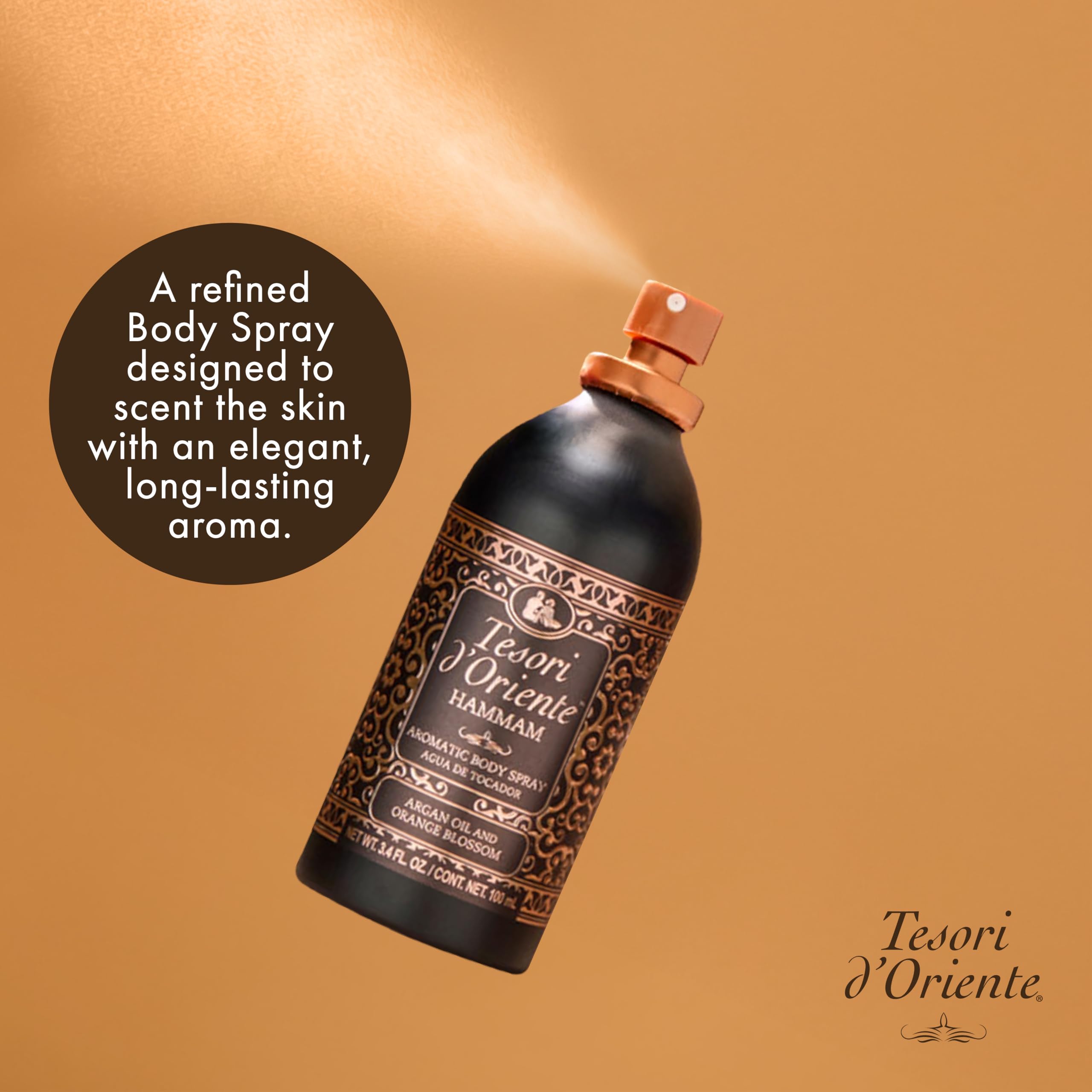 Amazon.com : Tesori d'Oriente Hammam Aromatic Body Spray Eau de