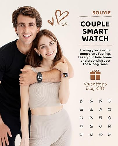 Miniatura 5 de Reloj inteligente para hombre, pantalla táctil HD de 1.91 pulgadas con más de 100 deportes, presión arterial, frecuencia cardíaca, oxígeno en