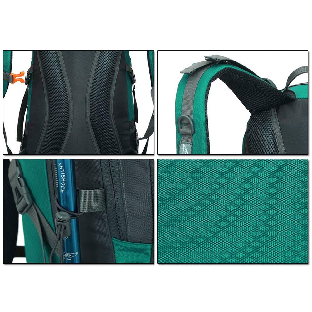 Plecak trekkingowy, 40 l, 50 l, 60 l, do uprawiania sportów na świeżym powietrzu, na kemping, wędrówki, plecak na co dzień, wodoodporny, torba do wspinaczki górskiej