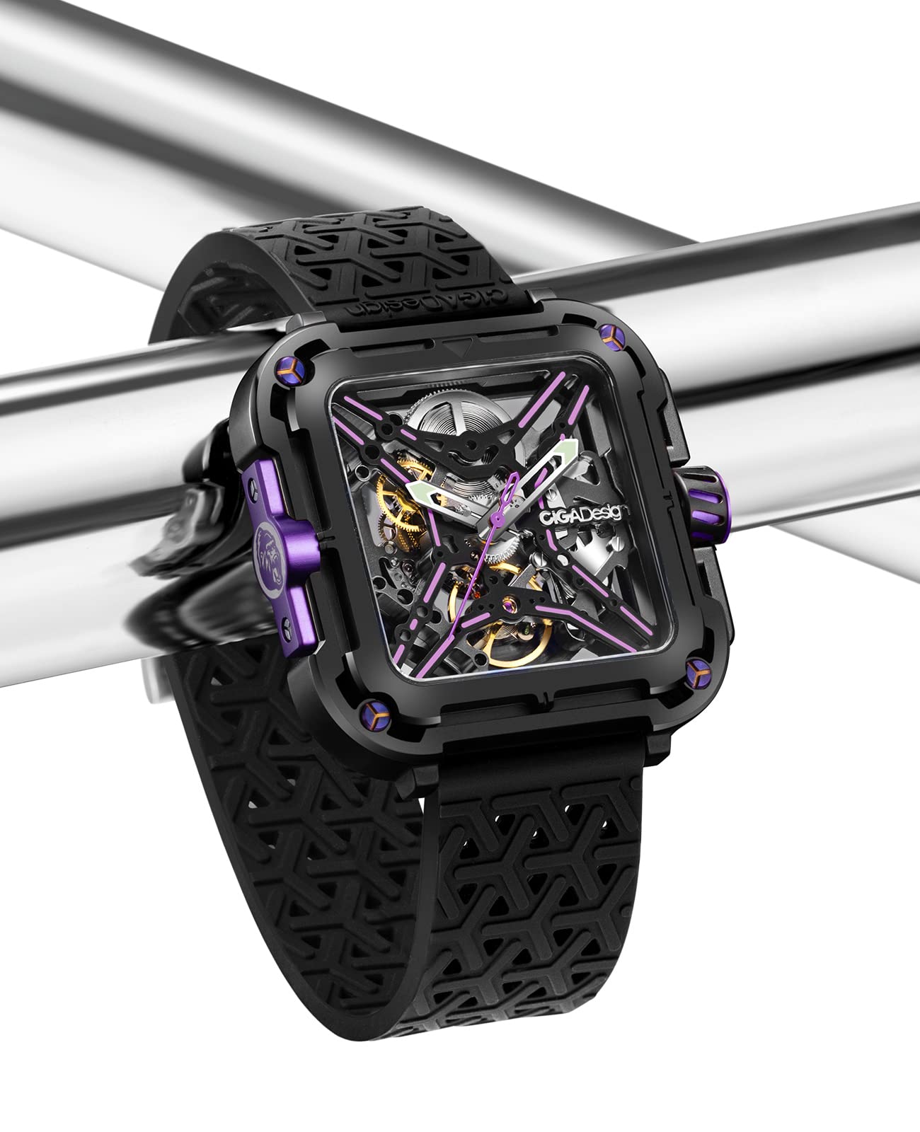 CIGA Design X Series SUV Orologio Meccanico Automatico Scheletrato