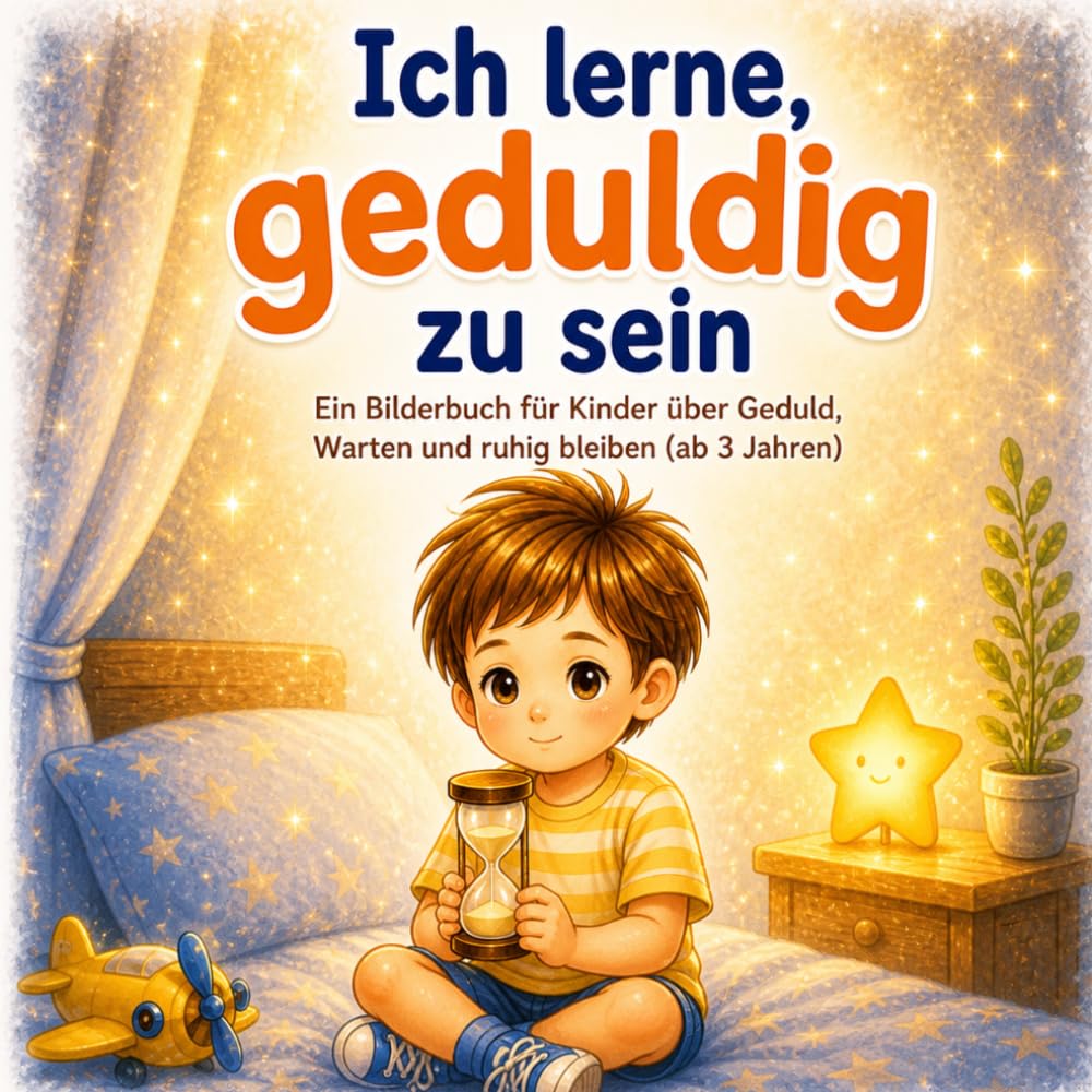 Ich lerne geduldig zu sein: Ein Bilderbuch für Kinder über Geduld, Warten und ruhig bleiben (ab 3 Jahren)