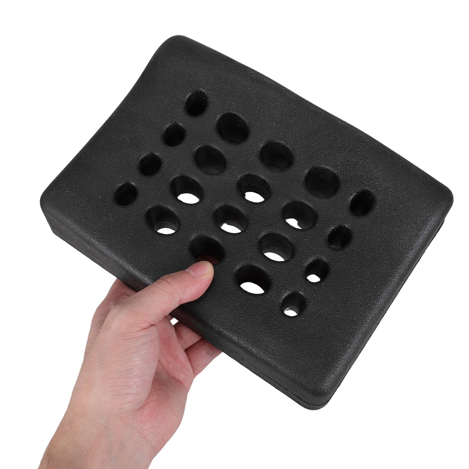Cojín de Silicona para Lavabo de Champú Negro para Lavado | Ajuste Ergonómico, Limpieza Sencilla, Uso en Barbería y Spa, Pensado para Clientes y Dueños de Salón