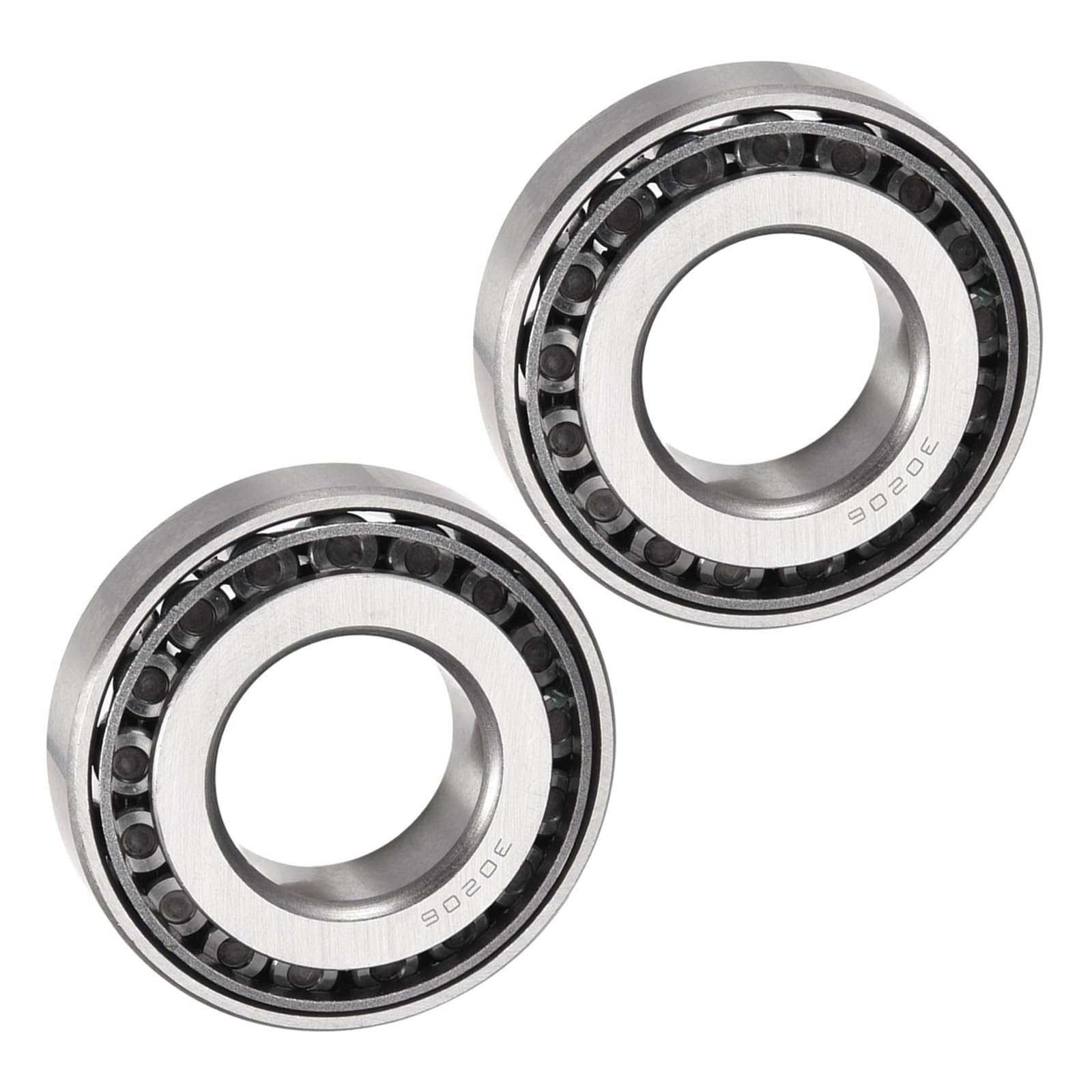 2Pcs Roulement à Rouleaux Coniques 30206 - [30mm X 62mm X 17.5mm] Ensemble De Cône Et De Cuvette En Acier Chromé Pour Utilisation Dans Les Systèmes De Convoyage