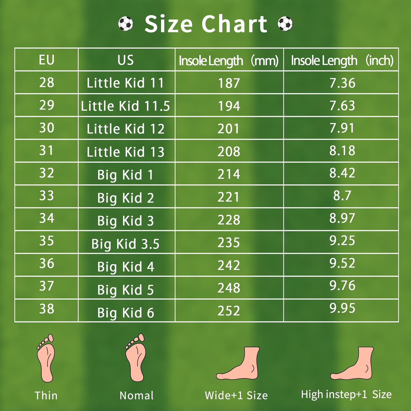 Hanani Tacchetti da calcio per bambini e ragazze FG/AG Calcio Atletica Sport Scarpe da allenamento Scarpe da corsa Adolescenti Indoor Outdoor Scarpe da Calcio Sneakers per Unisex