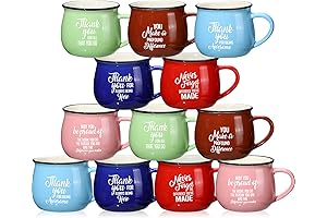 12Pcs 14oz Thank You Gift Mugs for Coworkers