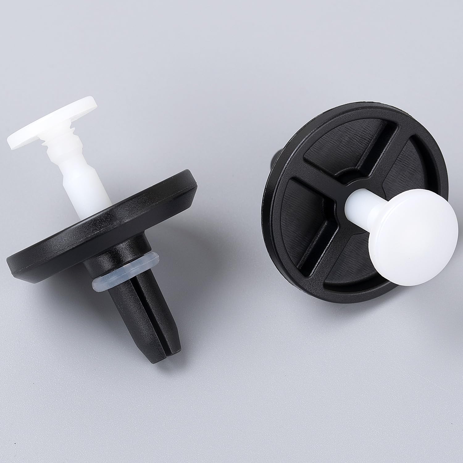 Clip Fissaggio Paraurti 5160260AA Per Auto | 10 Pezzi In Nylon Per Jeep Compass Patriot, Chrysler 200 300, Dodge Caliber Charger Dart, Ram | Diametro 18mm - 4
