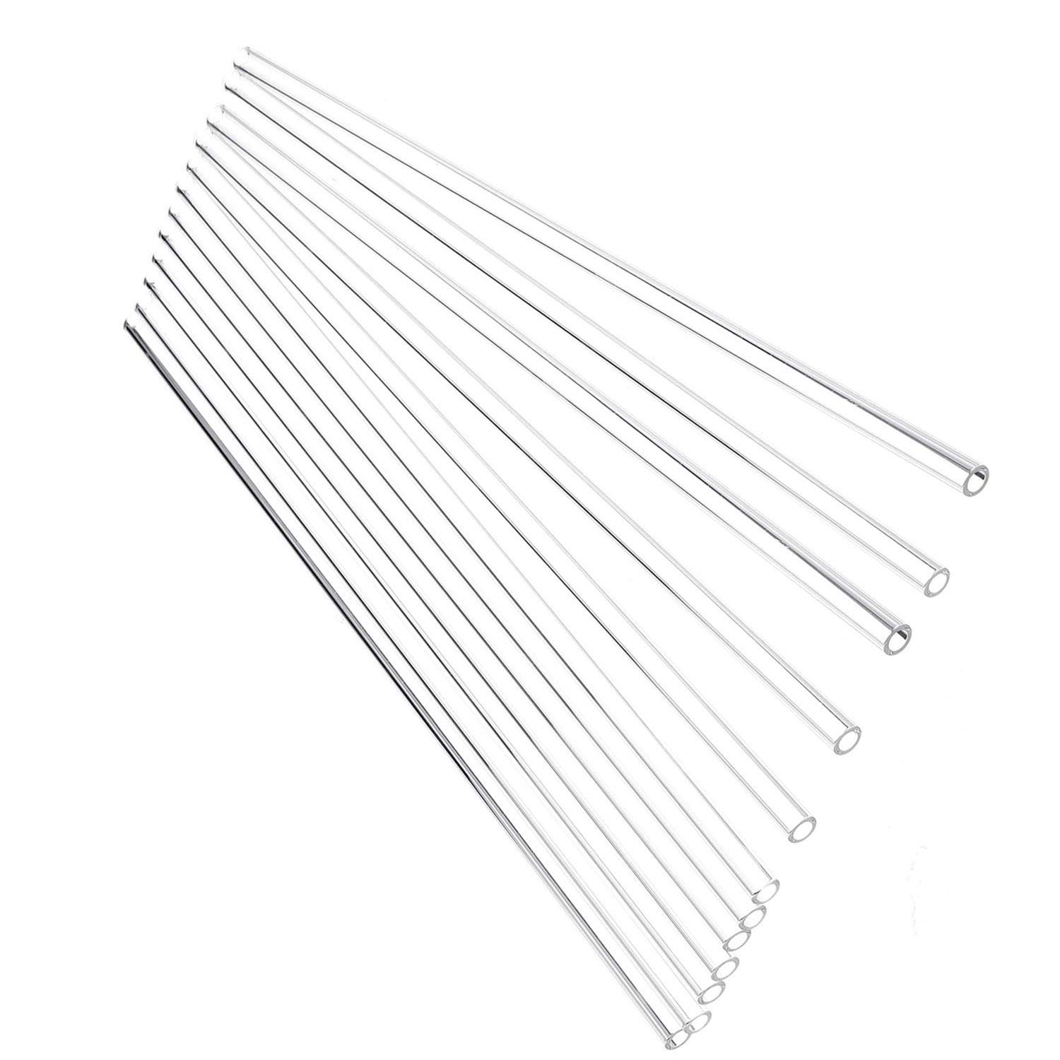 Buy tonchean Glass Tubes 12 Pack12 inch Long Industrial Glass Tubing
