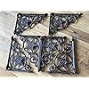 6 Cast Iron Style Star Brackets Garden Braces Shelf Corbels Rustic Primitive ABANGDA Store