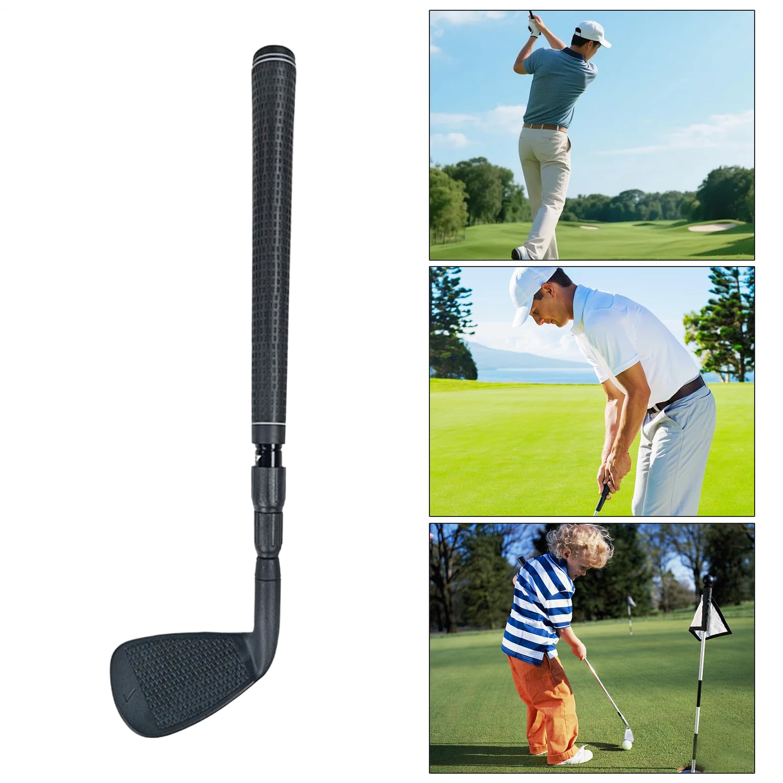 Golfschläger für Herren | Sport Teleskop verstellbar | Golf-Putter für Rechts und Linkshänder - für Herren Damen Junior Anfänger Indoor Outdoor Garten Büro