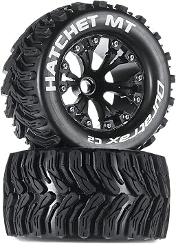 Duratrax Hatchet MT 2.8 2 Wheel Drive Mounted Front Black 2 DTXC3524