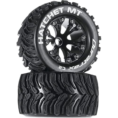 Duratrax Hatchet MT 2.8 2 Wheel Drive Mounted Front Black 2 DTXC3524