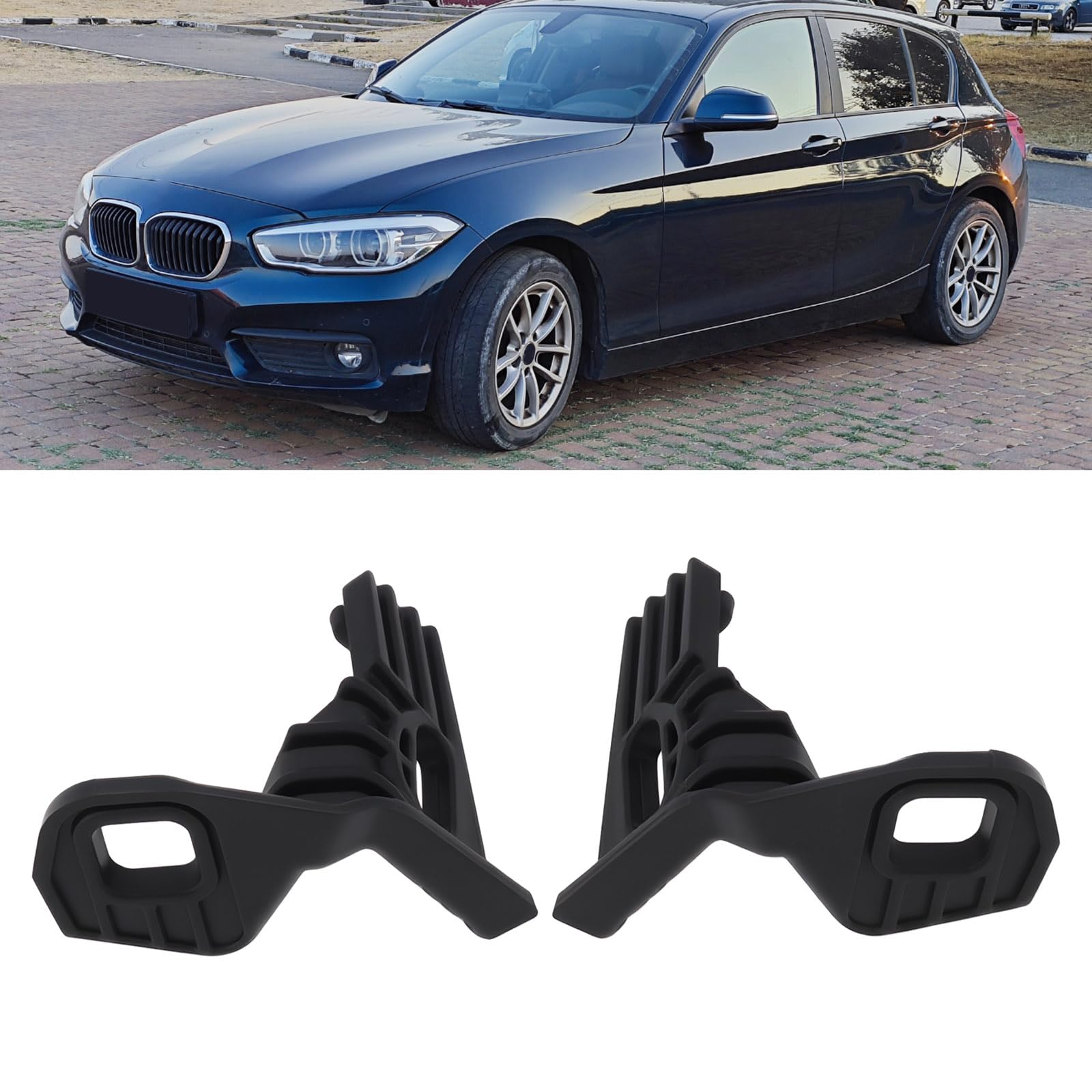 SG Store Un paio di supporti per fari auto sinistro destro 51647273065, 51647273066 Compatibile con BMW F20 F21 F22 F87