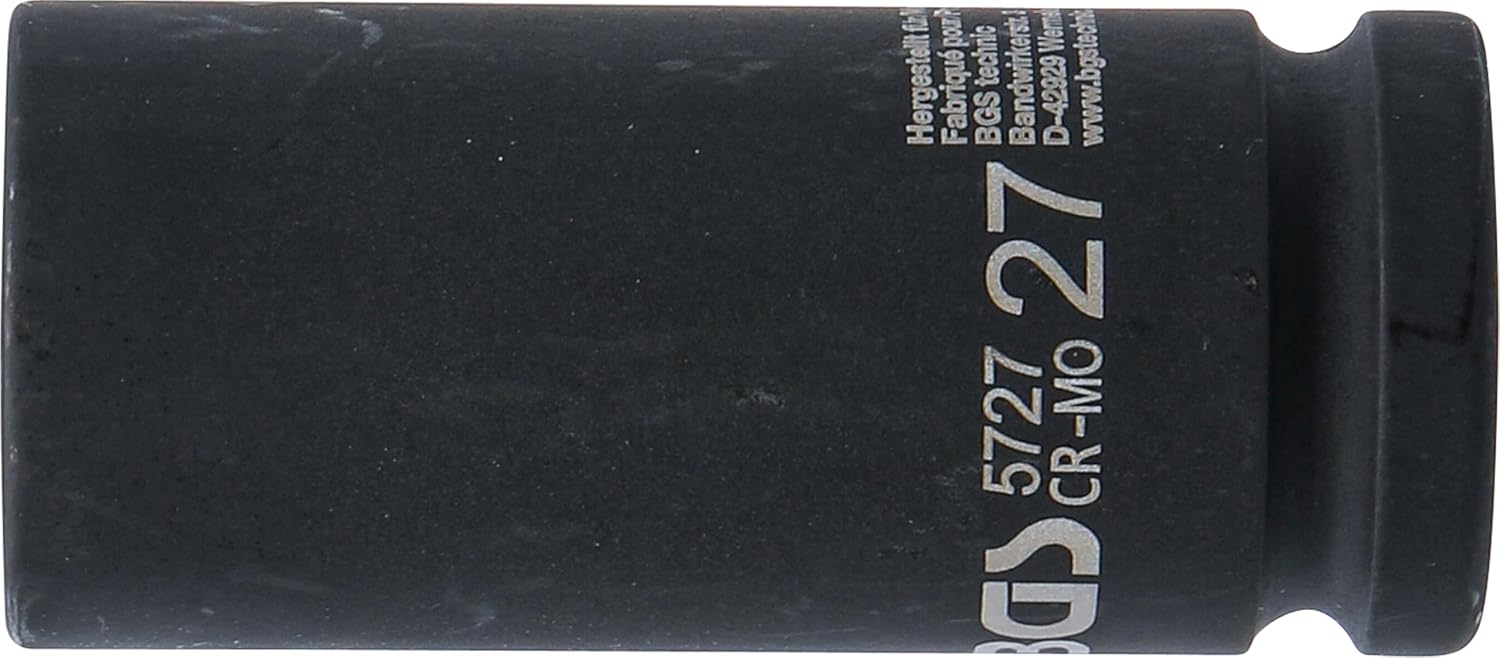 BGS 5727 | Impact Socket Hexagon, deep | 20 mm (3/4") Drive | 27 mm