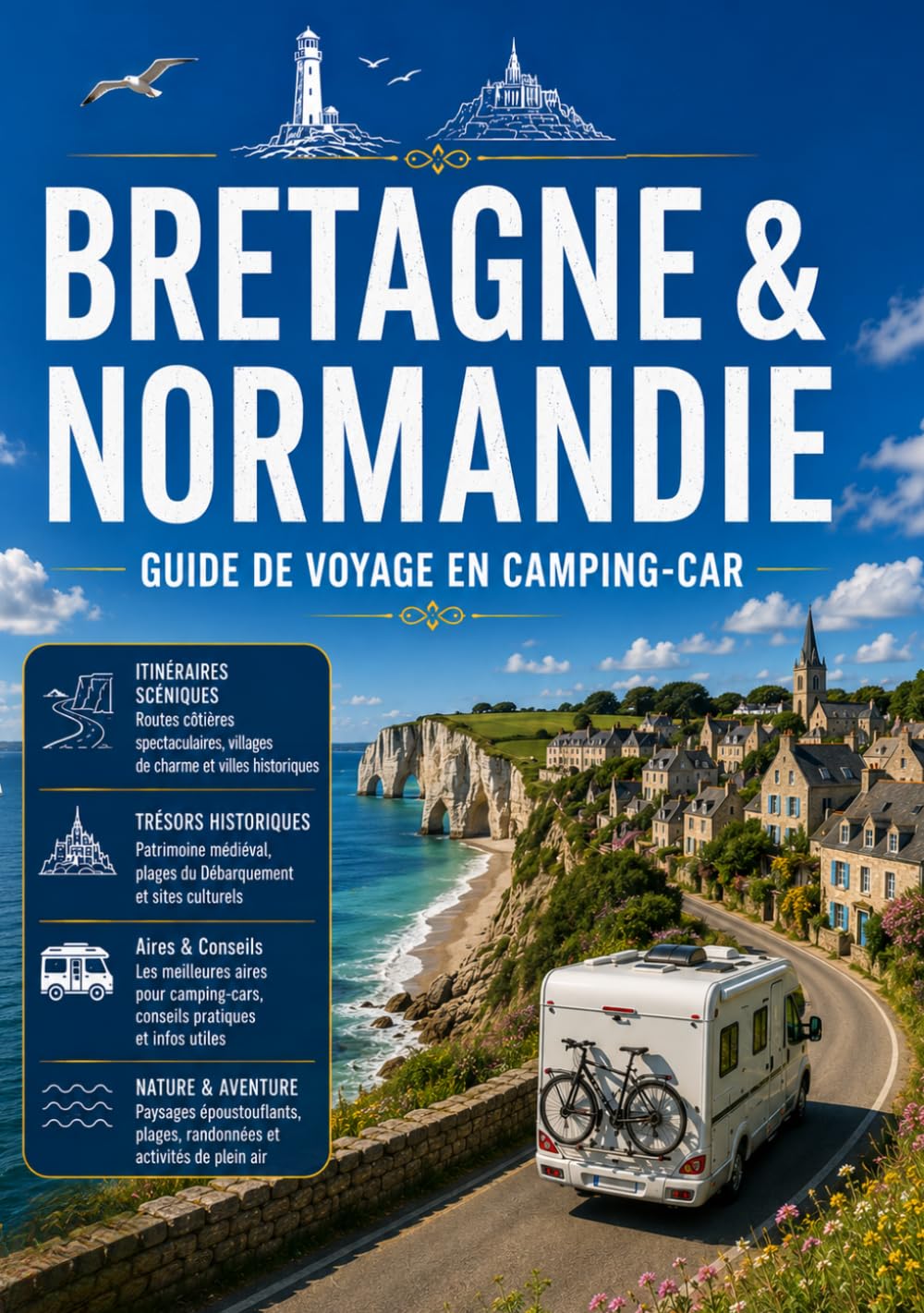 BRETAGNE & NORMANDIE GUIDE DE VOYAGE EN CAMPING-CAR