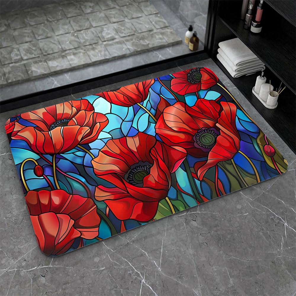 Tapis de bain en diatomite poulpe 40x60 cm absorbant