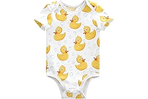 Baby Boy Girl Bodysuits - A Delightful Choice for Your Little Duckling