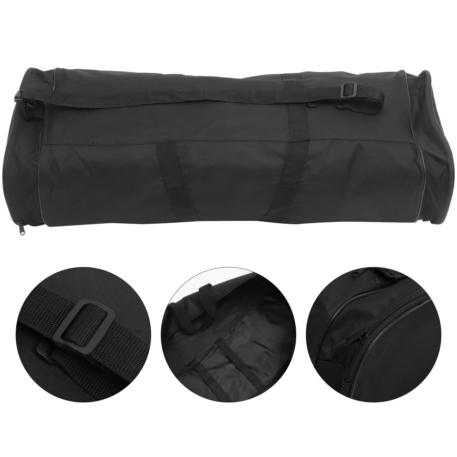 Zaino Telescopio in Nailon Nero, Comodo e Facile da Aprire, Borsa Porta Telescopio per Uso Outdoor Design Semplice alla Moda