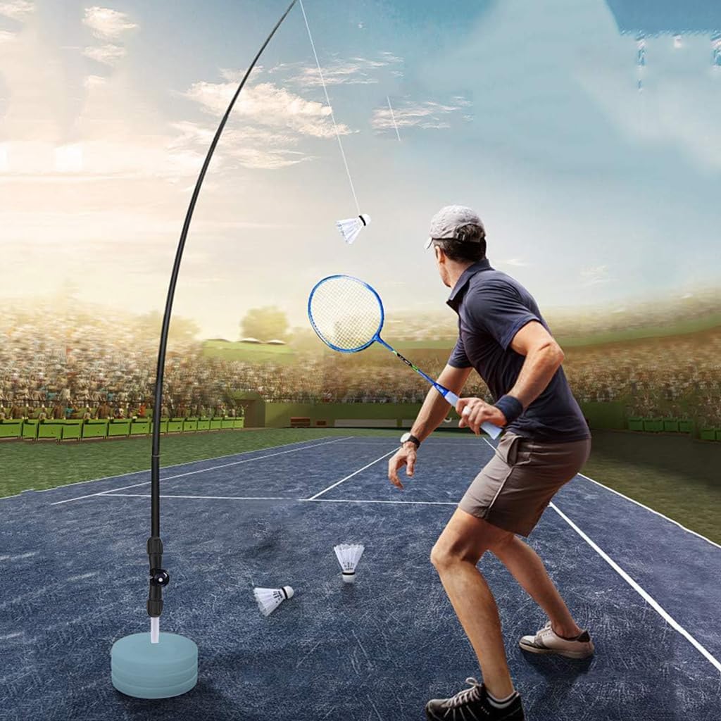 WK LIFE BORN TO LIVE -Badminton Self Training Tool & Adjustable Single Badminton Training Set for Beginner Simulator Playing (B0DG976H8G) Amazon Price History, Amazon Price Tracker