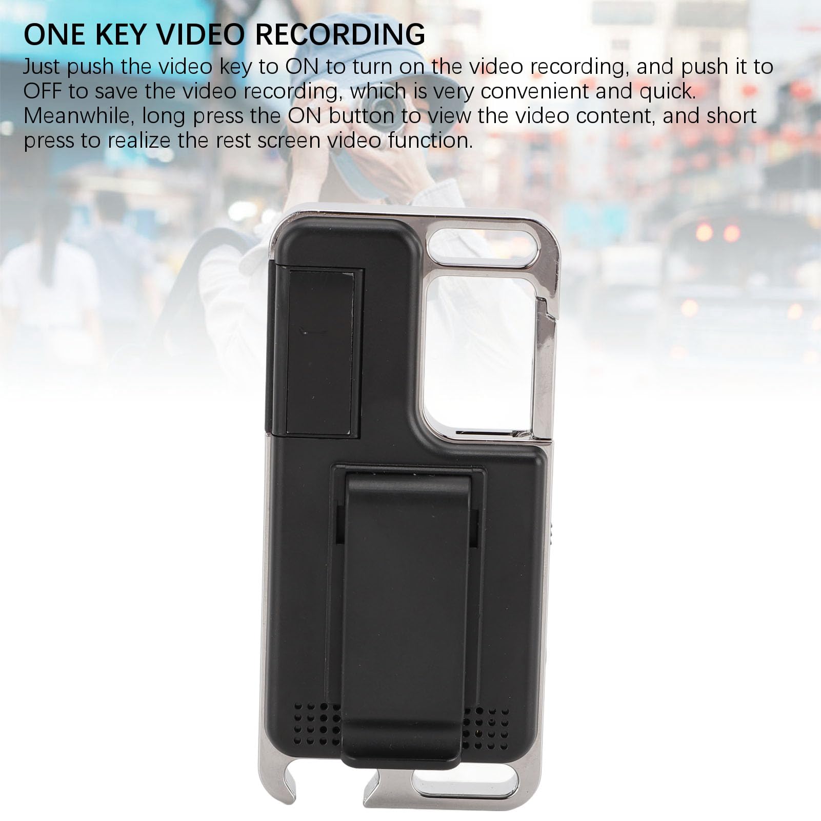 Fotocamera Mini Indossabile WiFi - 2K, Impermeabile IP65, Visione Notturna, Batteria 1800mAh - Foto 10