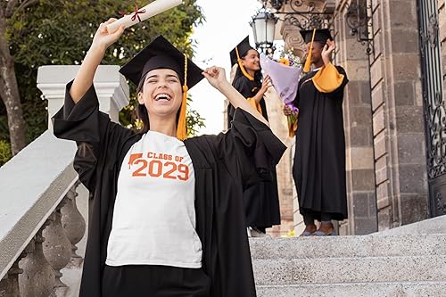 Miniatura 9 de Class of 2029 Iron On Decal, Graduation Shirt Transfer, Graduate TShirt Patch, DIY Crafts, Graduation Cap, Pick Size and Color, Iron-On Almost