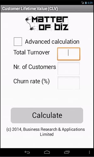Simple CLV Calculator – vue 2