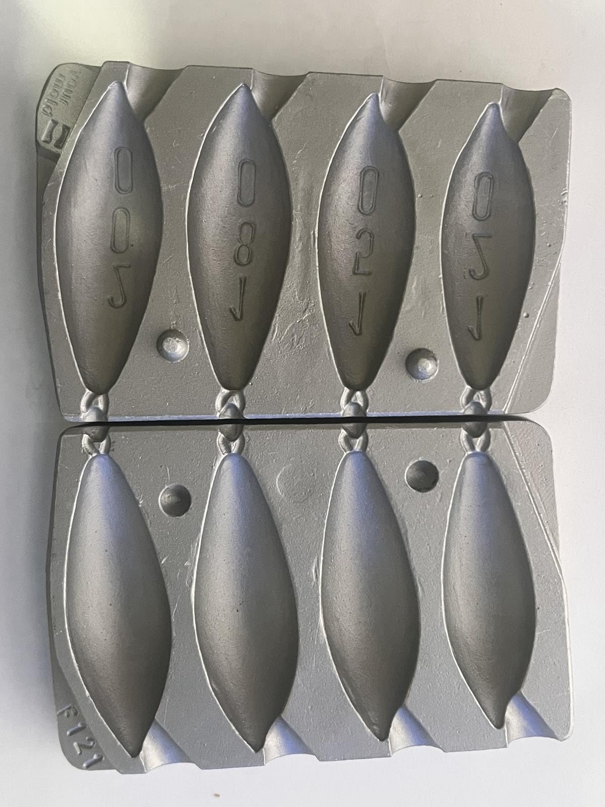 Torpedo Zip Sinker Moule pour pêche en mer, rivière et compétition 120-150-180-200 g