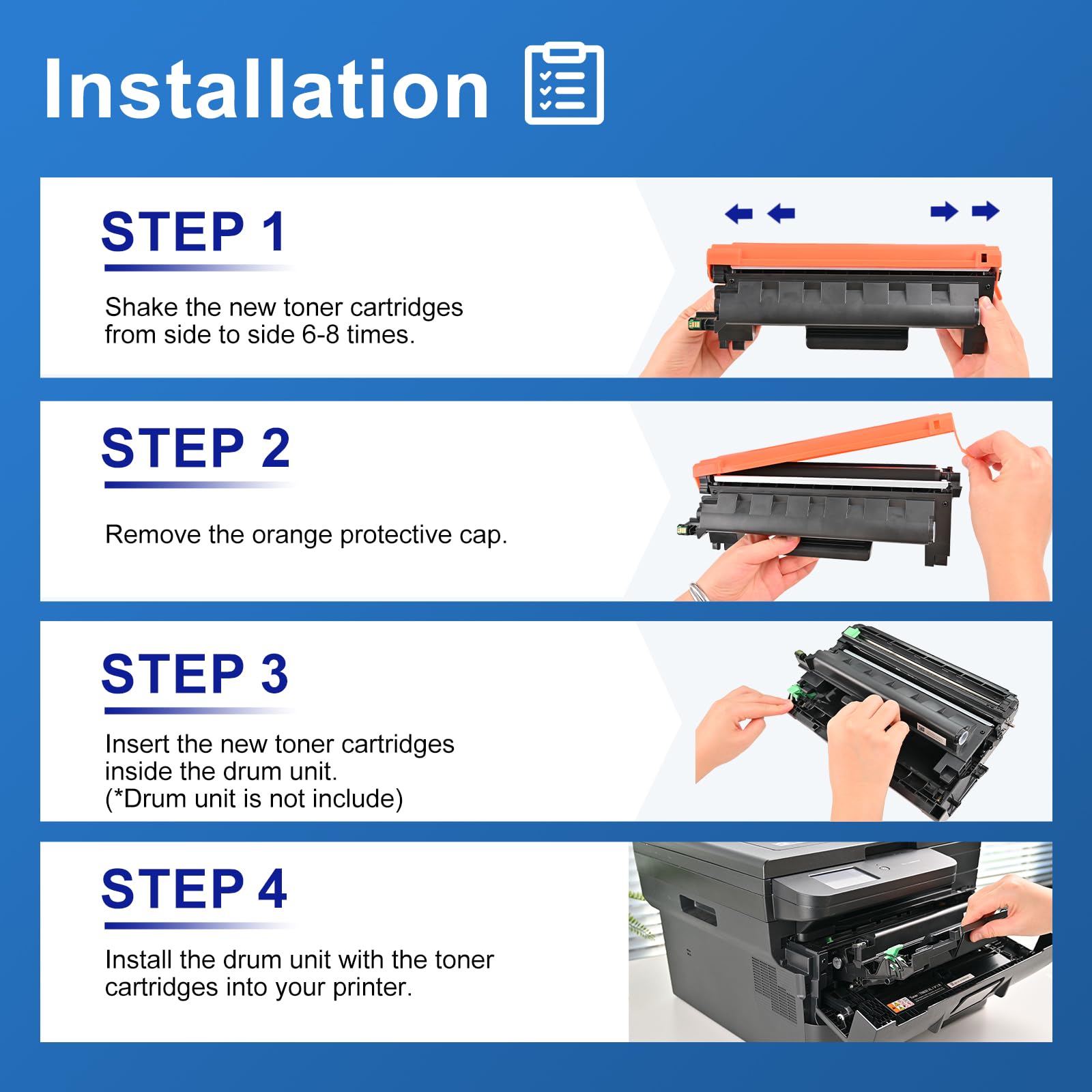 TN830XL TN830 XL/V/R Toner Compatible Replacement for Brother