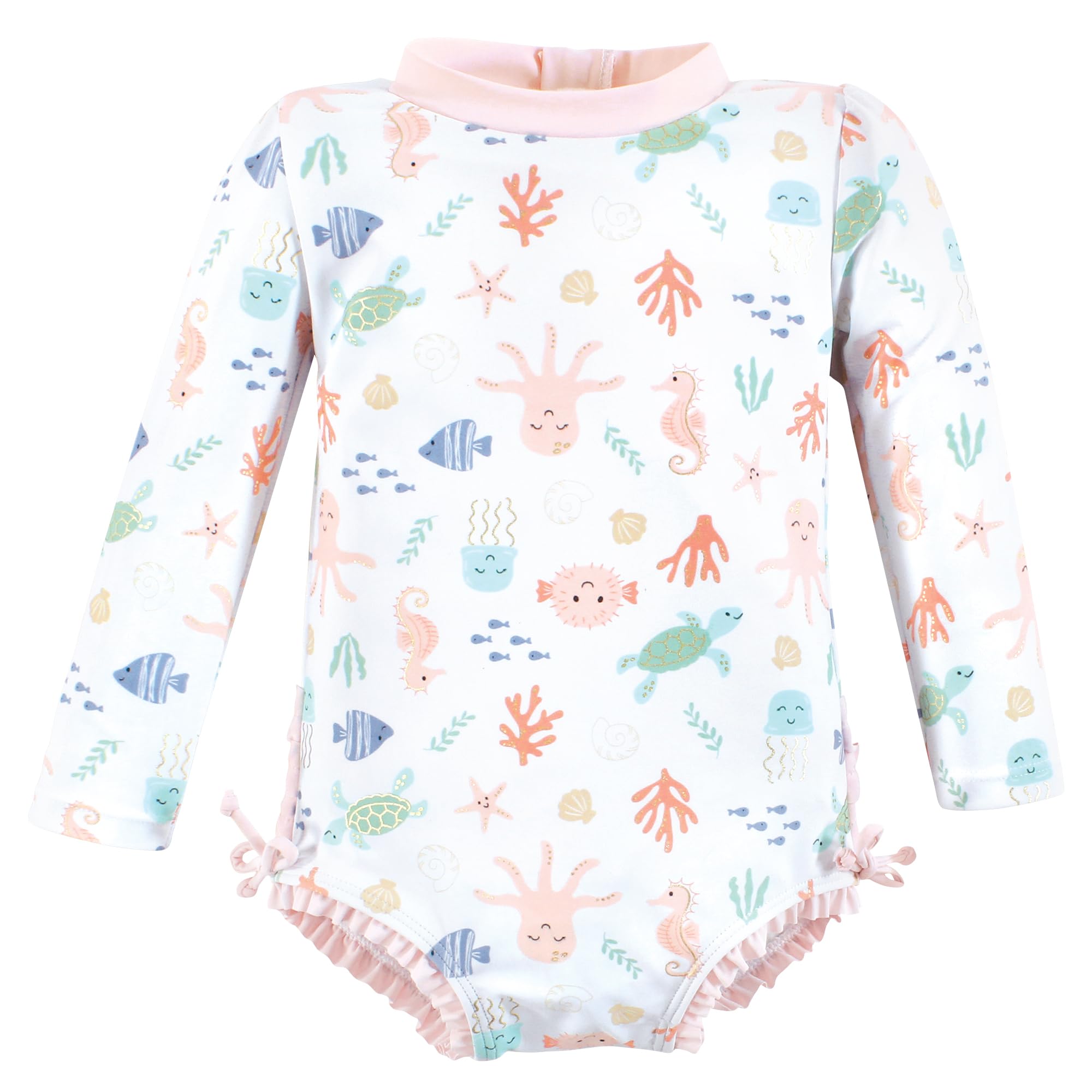 Hudson Baby Unisex Baby Cotton Bodysuits, Little Monkey