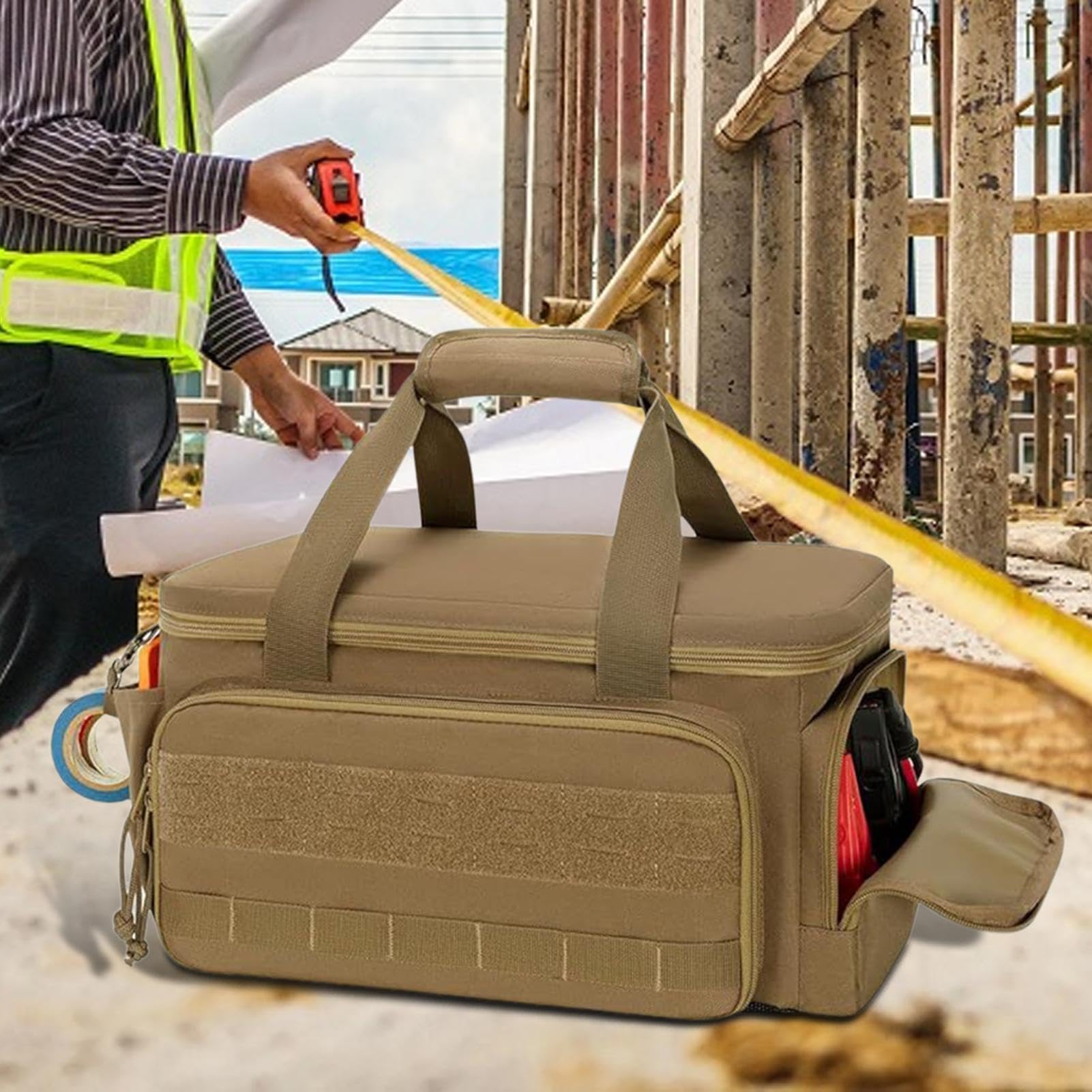 Bolsa Organizadora de Herramientas Tote de Trabajo para Técnicos