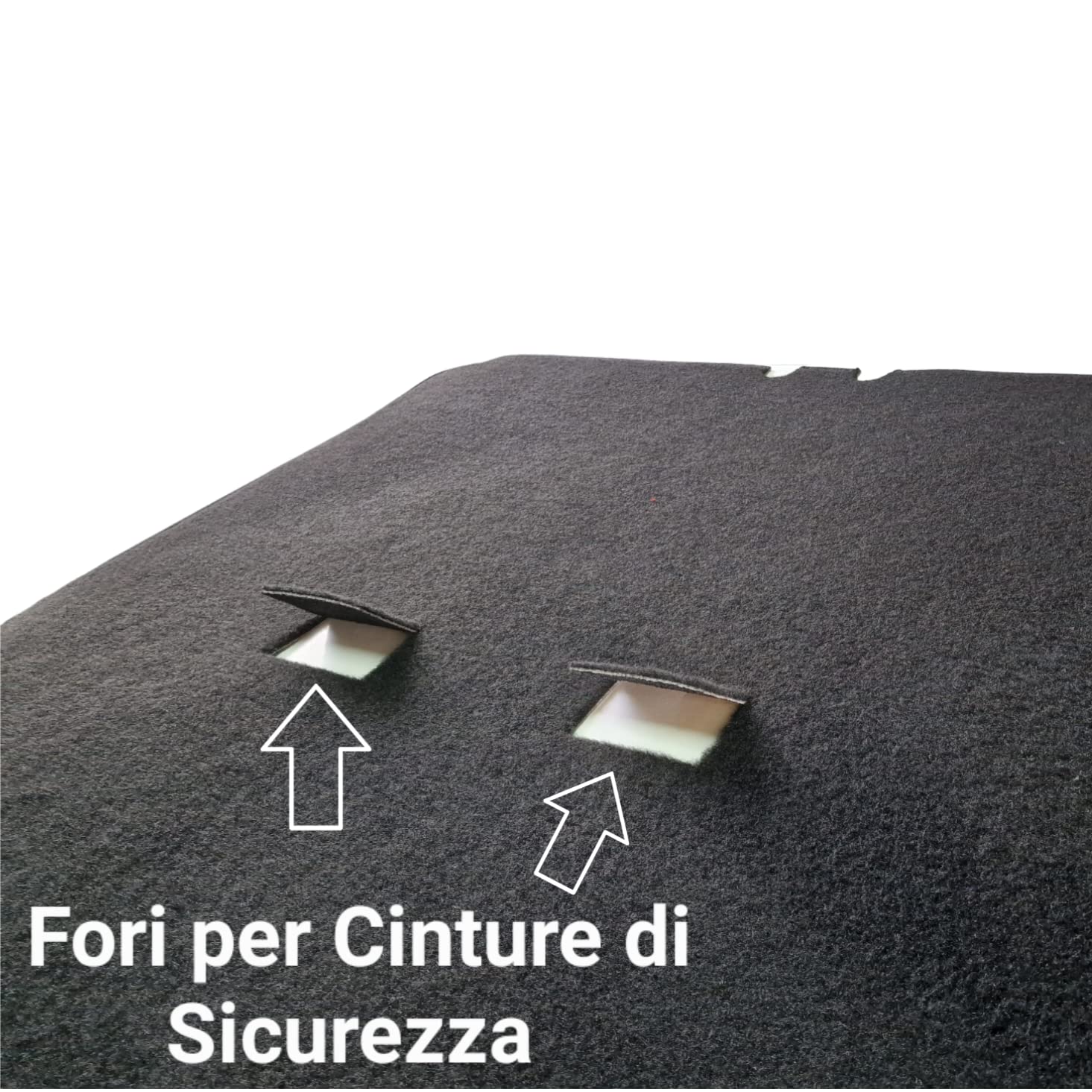 ESSE2EMME Tappetino Protettivo per Baule Auto | Compatibile con Fiat Panda (141) 1980>2003 | Made in Italy
