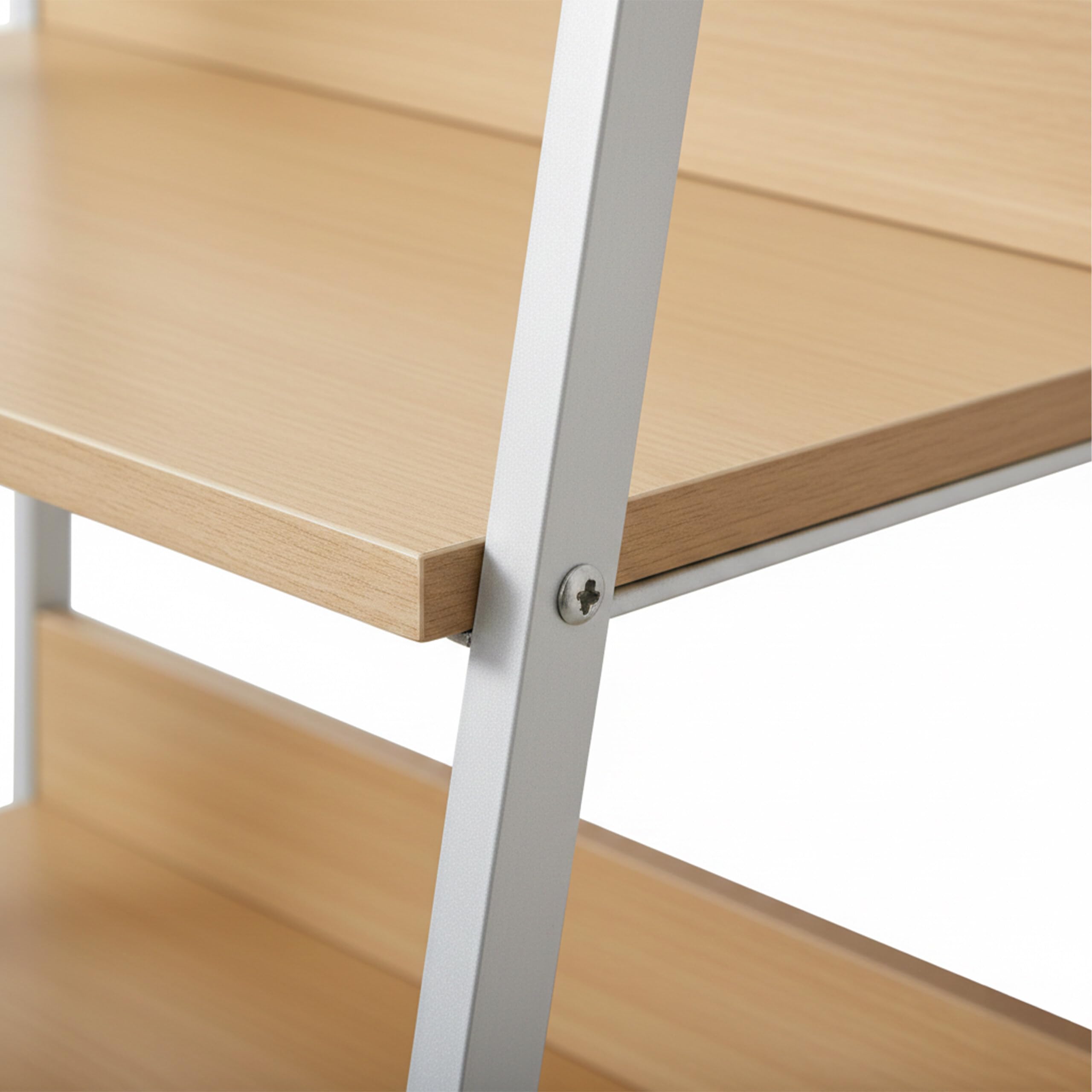 Relaxdays Scaffale a Scala Moderno, 5 Ripiani per Piante, Libri e Decorazioni, 170 x 60 x 30 cm