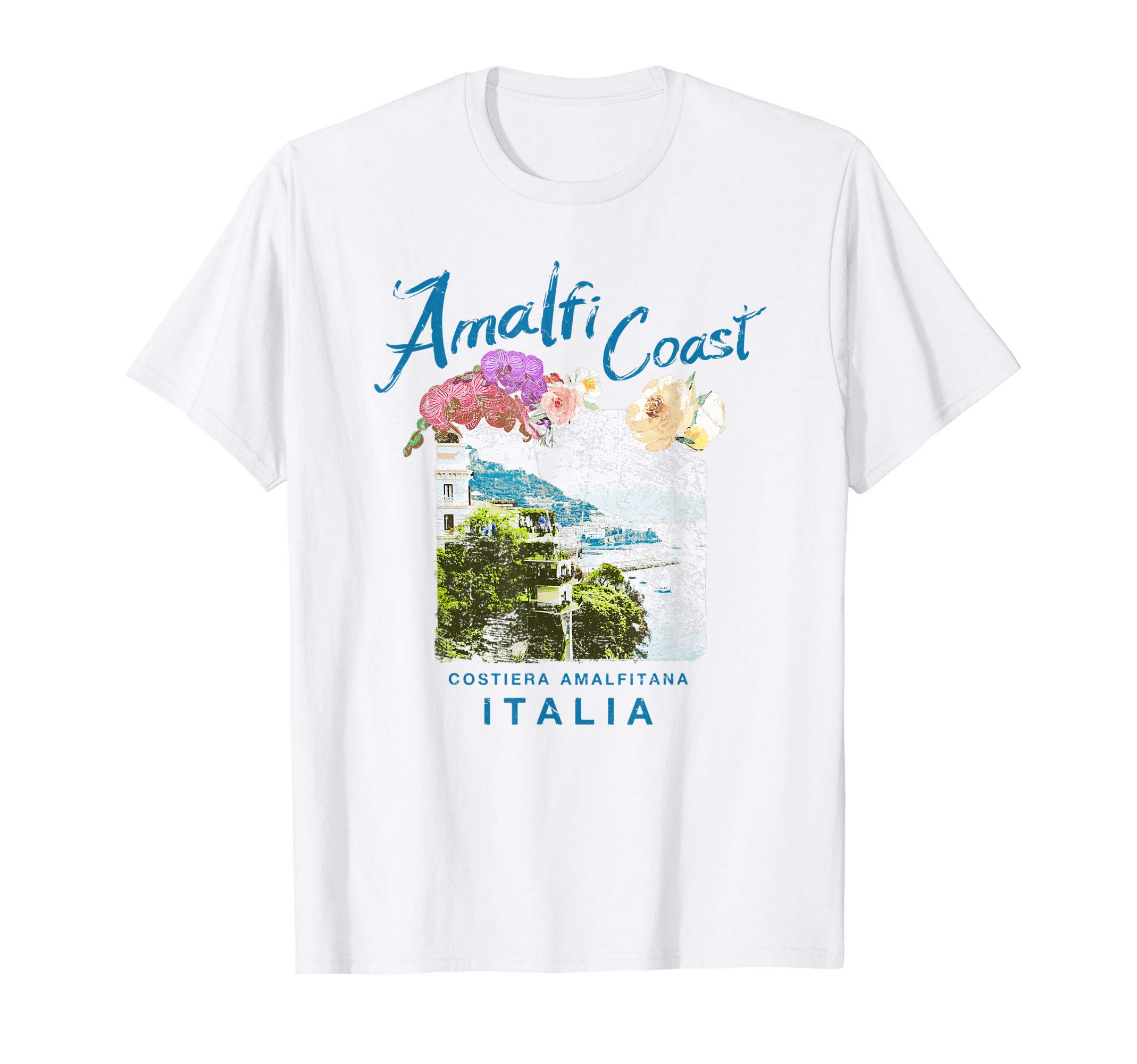 Italy Amalfi Coast TravelItalian Vintage T-ShirtOEKO-TEX STANDARD 100