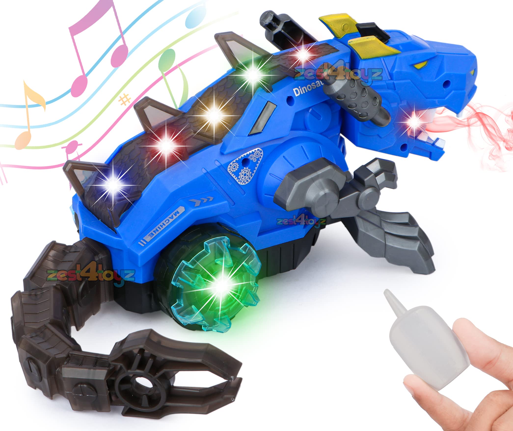 Zest 4 Toyz Dragon Robotic Dragon Toy Mechanical Walking Dragon Dinosaur Toy with Fire Breathing Water Spray Mist Red Light Function & Realistic Sounds- (Multicolour) (B07ZHKJP6Z) Amazon Price History, Amazon Price Tracker